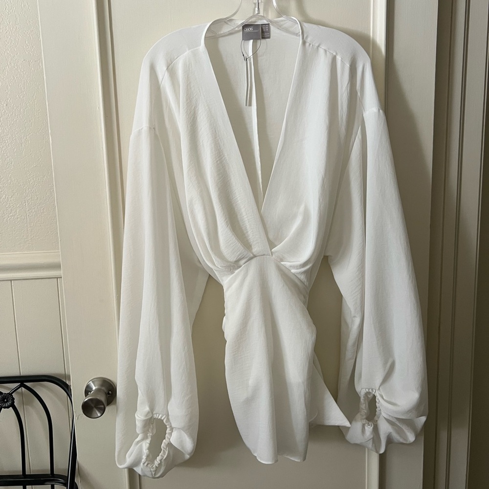 ASOS CURVE white blouse - Picture 2 of 5
